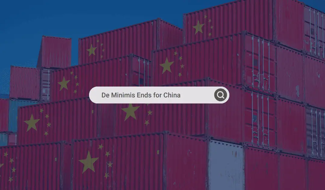 U.S. De Minimis Ends Friday, May 2, for Chinese-Made Goods: What’s Next for Ecommerce Brands?