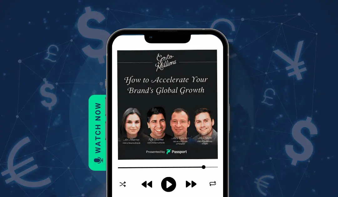 Nik Sharma Talks Global Growth: How Ogee Unlocked 7-Figure International Sales with Passport
