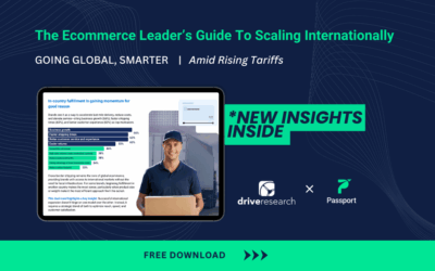 New Report: 81% of Ecommerce Leaders Fear Tariffs—But 91% Still See International as Key to Growth