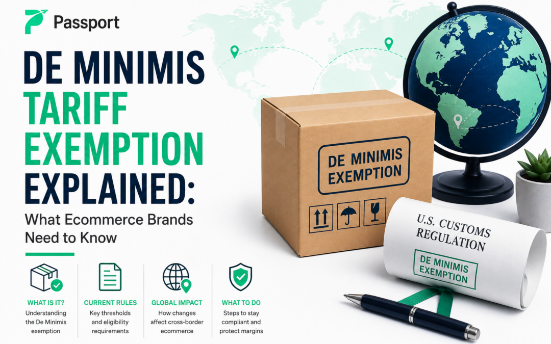 De Minimis Tariff Exemption Explained: What Ecommerce Brands Need to Know