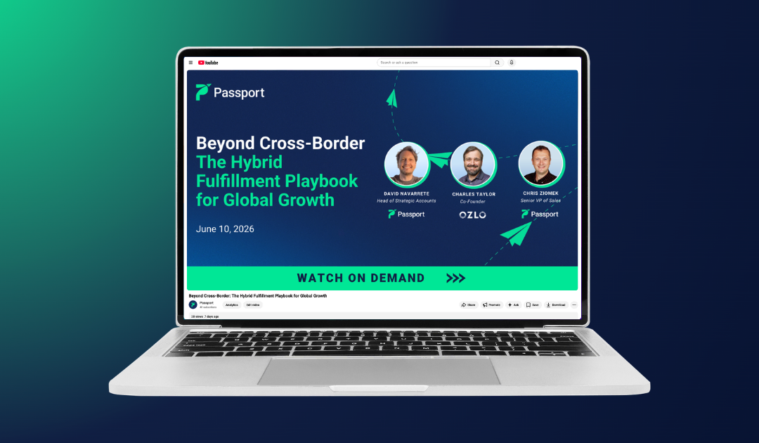 Webinar Recap: Why the Fastest-Growing Ecommerce Brands Are Moving Inventory Closer to Customers
