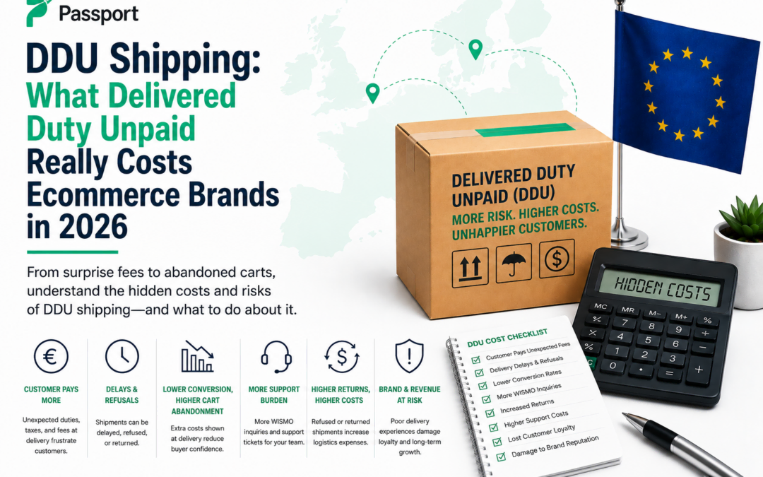 DDU Shipping: What Delivered Duty Unpaid Really Costs Ecommerce Brands in 2026
